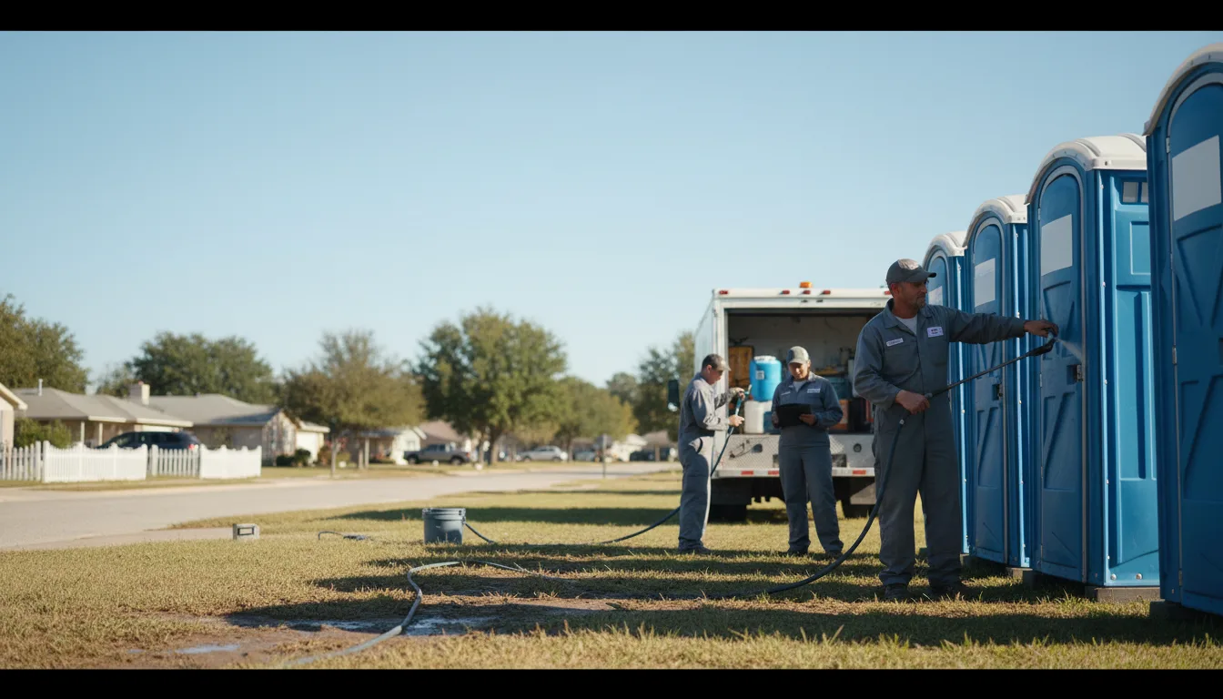 Long-Term Portable Toilet Rental in Jackson, NC near me